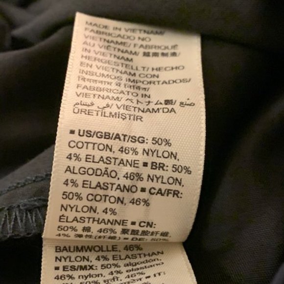 Goodthreads Men's Gray Straight Leg Washed Chino Lounge Pants Medium 28"Ins. NWT - Picture 8 of 9